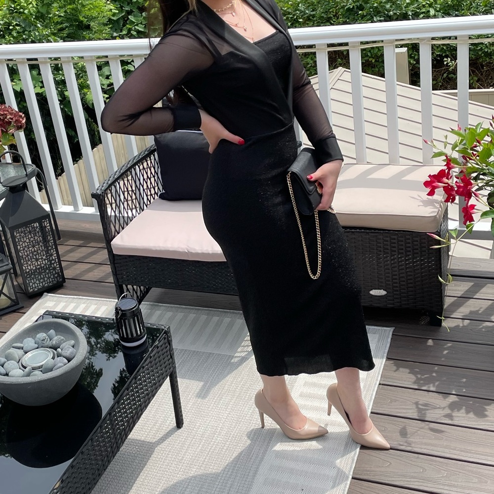 Glitter black dress - Picture 4 of 4